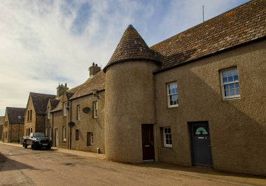 Thurso, İskoçya 'daki Fisher Biggins bölgesinde Turnpike.