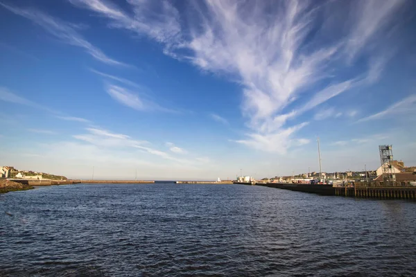 Hamnen Vid Wick Nordöstra Skottland Storbritannien — Stockfoto