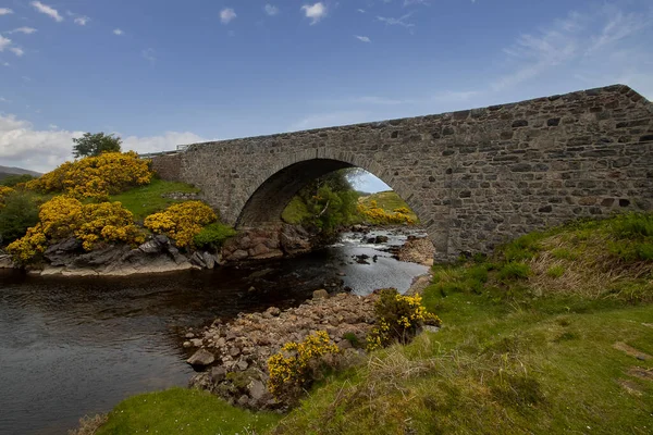 River Dionard Scottish Highlands — Foto de Stock