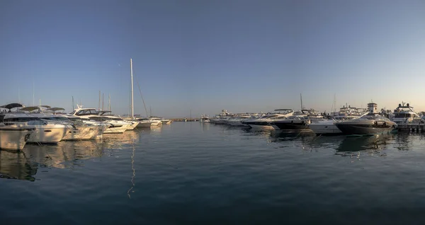 Jachthaven Van Puerto Portals Mallorca Spanje — Stockfoto