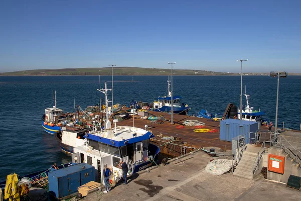 Hamnen Vid Margaret Hope Orkney Skottland Storbritannien — Stockfoto