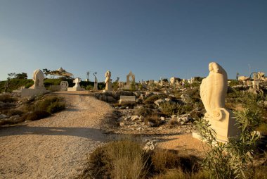 Kıbrıs 'taki Ayia Napa yakınlarındaki Heykel Parkı
