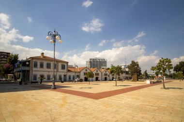 Kıbrıs 'ın Larnaca kentindeki Avrupa Meydanı