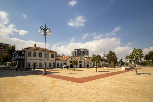 Europe Square Larnaca Cyprus — Stock Photo, Image