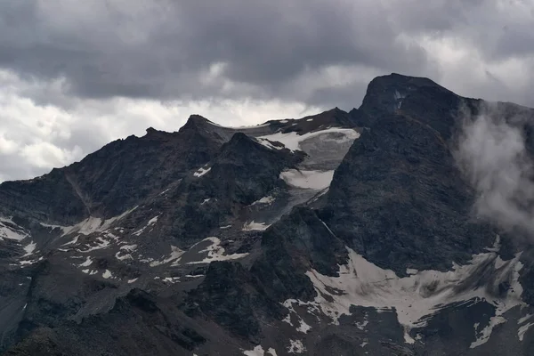 Colle Del Nivolet Alpine Pass Graian Alps Which Divides Valle — Stock Photo, Image