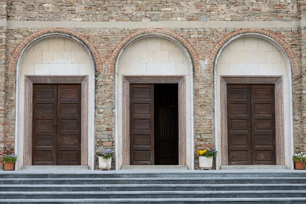 Cossano Belbo Italia Julio 2021 Pequeña Iglesia Parroquial Ubicada Piamonte —  Fotos de Stock