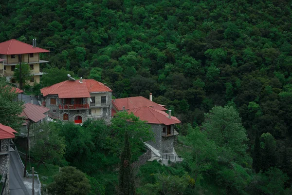 ランガディア、ギリシャの山々 の景色 — ストック写真