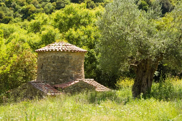 Vue sur les montagnes, Langadia, Grèce — Photo