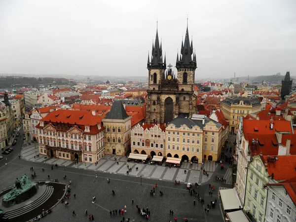 Cityscape of old prague, Praga, República Checa — Fotografia de Stock