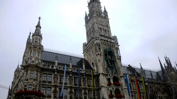 Marienplatz in münchen, deutschland — Stockfoto