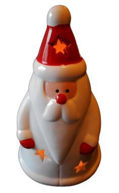 Noel Baba dekoratif, Izole