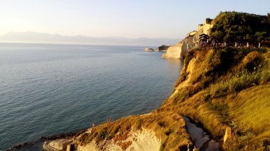 Peroulades Beach, Corfu Island, Greece clipart