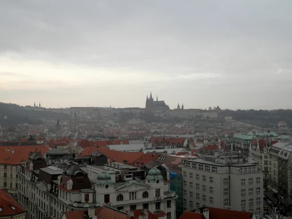 Обзор Праги, Чехия — стоковое фото
