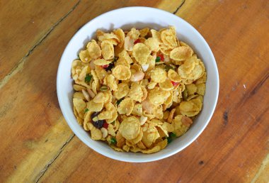 kase masada Mısır gevreği