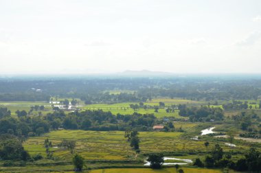 Tayland kırsal manzara