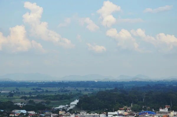 Tailandia paisaje rural en el día del sol —  Fotos de Stock