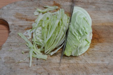 lahana dilim ahşap kesme blok