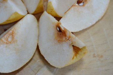 Çince armut ahşap kesme blok kesme