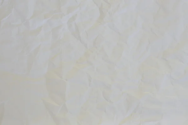 Tekstur kertas putih kusut dan latar belakang — Stok Foto