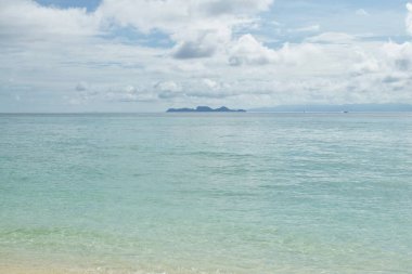  Tayland 'daki Lipe Adası' ndan deniz manzarası