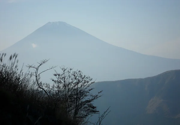 雲の上の富士山 — ストック写真