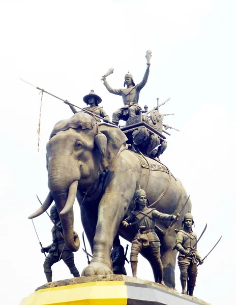 Monumento della sua maestà Eroina tailandese — Foto Stock