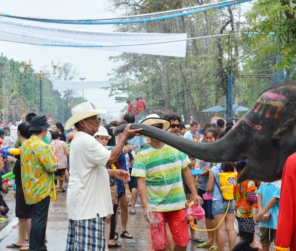 Songkarn festival in Thailand 2014 — Stock Photo, Image