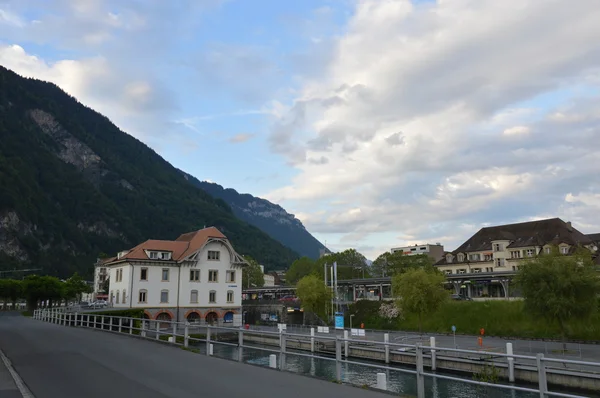 Ulica z Interlaken — Zdjęcie stockowe