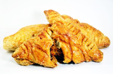 Kurutulmuş rendelenmiş domuz pie