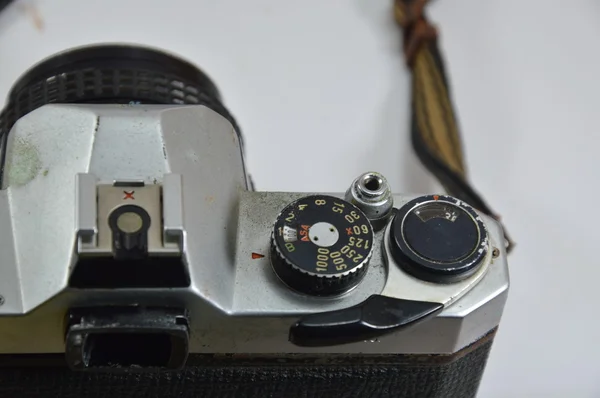 Single lens reflect film camera — Stock Photo, Image