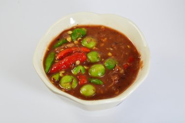 karides kase biber sosu yapıştırın