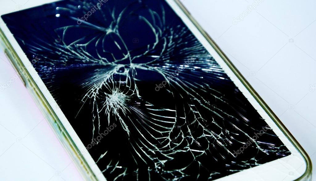 broken touch screen cell phone