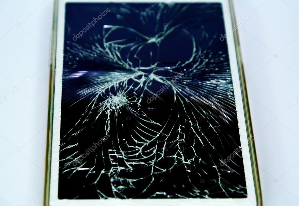 broken touch screen cell phone