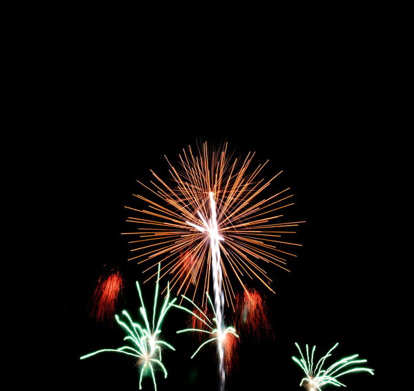 celebrated fireworks