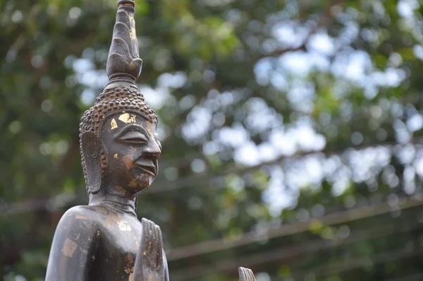 Phi Ta Khon jest rodzajem zamaskowany procesja obchodziła w Tajlandii — Zdjęcie stockowe