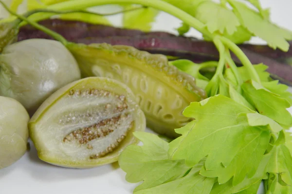 Variedad vegetal tailandés — Foto de Stock