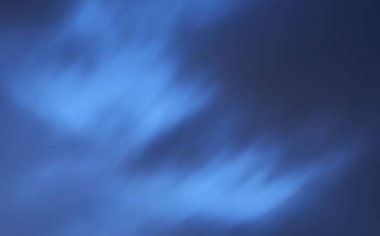 blurry dark rain cloud floating on sky at sunset in evening