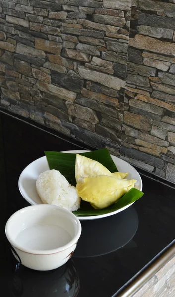 Riso durian e appiccicoso — Foto Stock