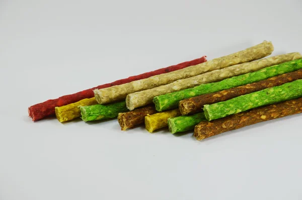 Hund snack stick munch — Stockfoto