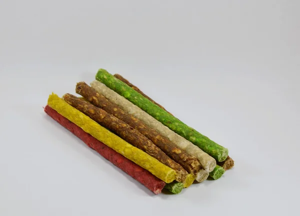 Dog snack stick munch — Stock Photo, Image