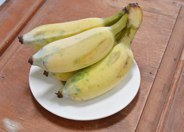 Termesztett banán étel — Stock Fotó