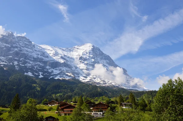 Szczyt Jungfrau w Szwajcarii — Zdjęcie stockowe