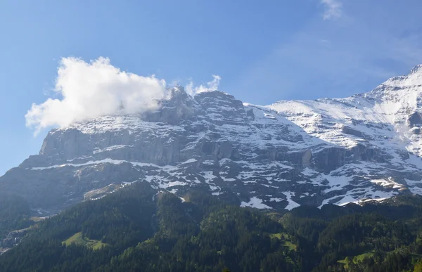 Montaña Jungfrau en Suiza — Foto de Stock