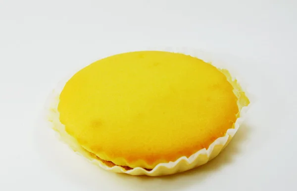 Pastel de mantequilla sobre papel — Foto de Stock