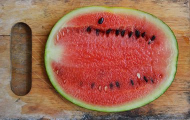 karpuz ahşap kesme blok