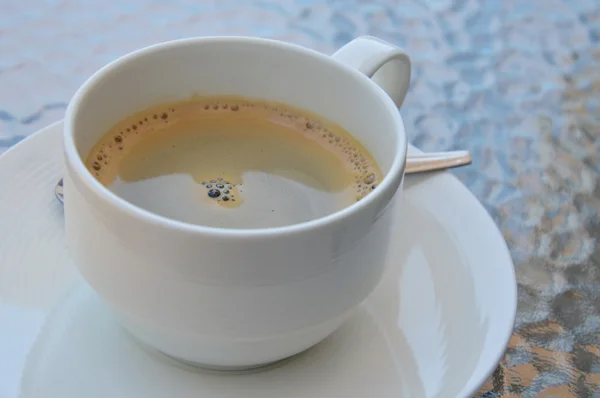 Καφέ espresso στο φλιτζάνι — Φωτογραφία Αρχείου