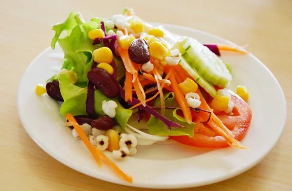 Salad dressing mayonnaise cream — Stock Photo, Image