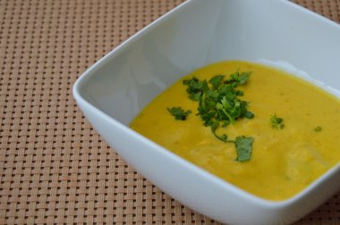 Kasede balkabağı çorbası