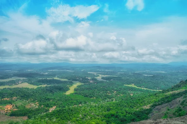 Видом на пагорб Agumbe — стокове фото