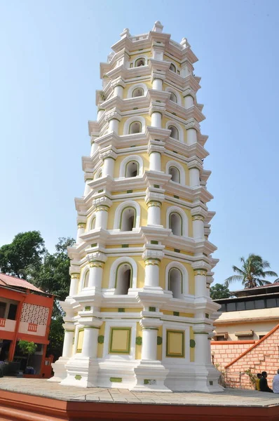 印度果阿Shri Shantadurga寺 — 图库照片